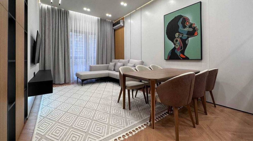 Жк Mirabad avenue! Сдается 3х-ком квартира! В элит комплексе!