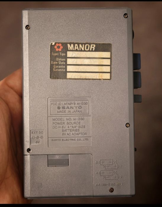 Walkman Sanyo M-G30