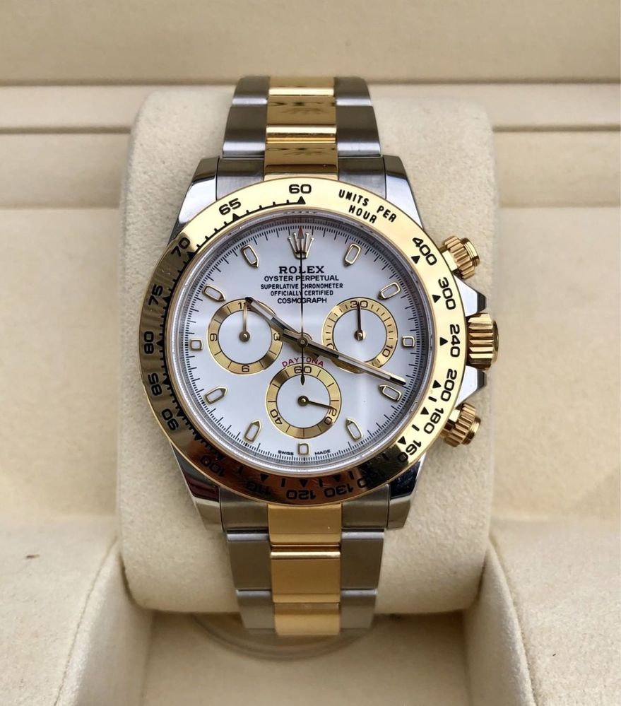 Rolex daytona cosmograph white dial