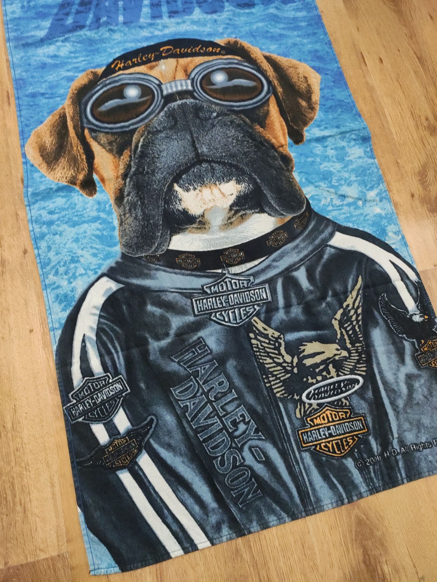 Prosop plajă Harley Davidson 140x70cm