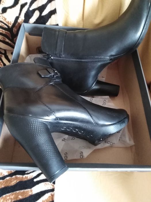 Botine Ecco  Sculptured 75 piele