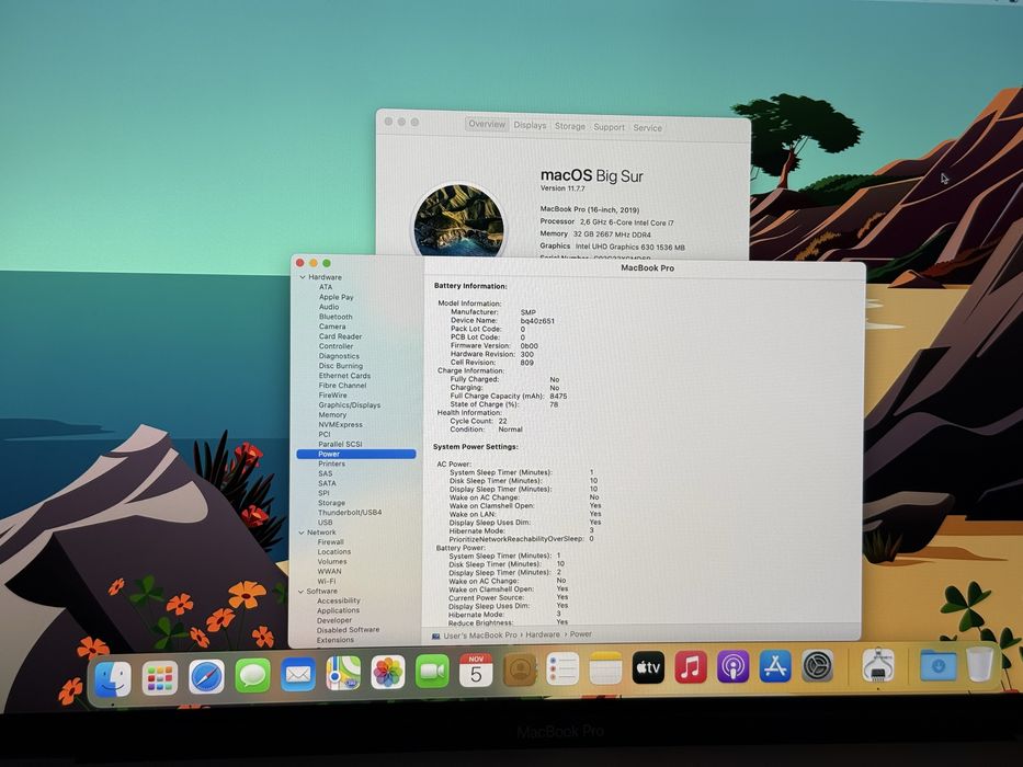 Нов *32GB Ram*16’Macbook Pro 16’ 2019/i7-9850H/512GB SSD/5300M