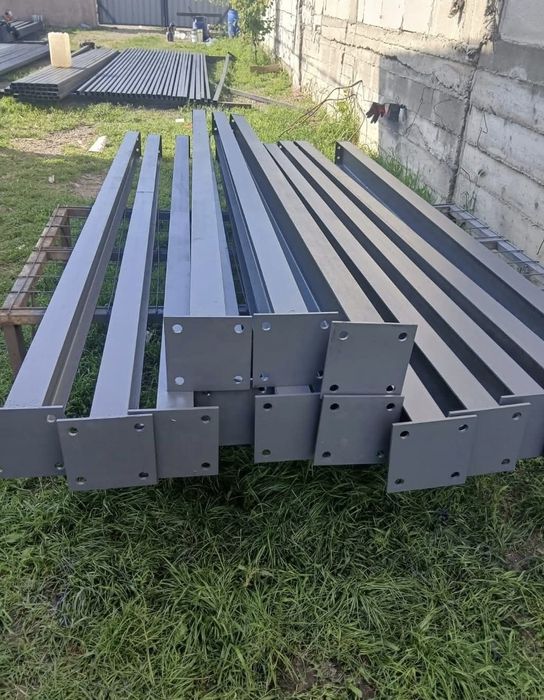 Vând structură metalică din stoc 9x25x4m