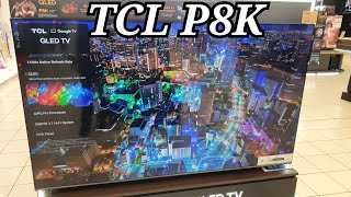 Телевизор TCL 85P8K QLED 4K UHD 144 Гц Google TV