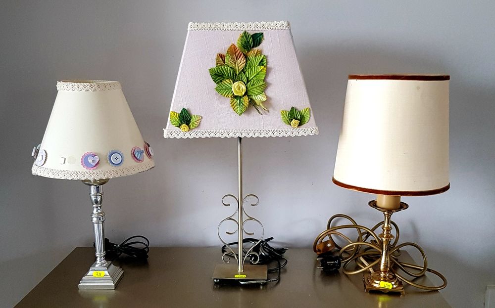 Veioza veche din alamă