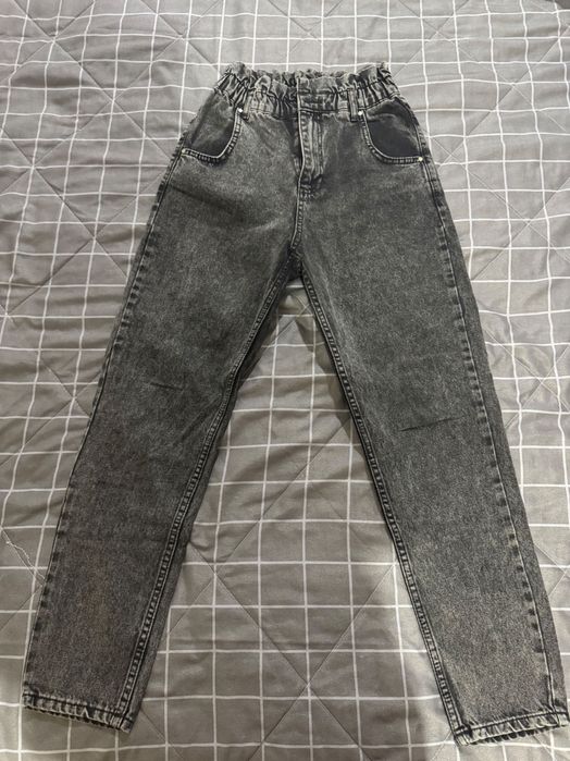 Джинсы женские серые
