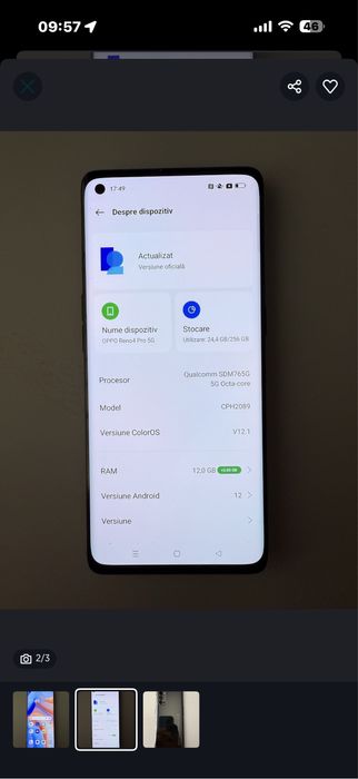 Oppo Reno 4 Pro 12GB+256 Gb
