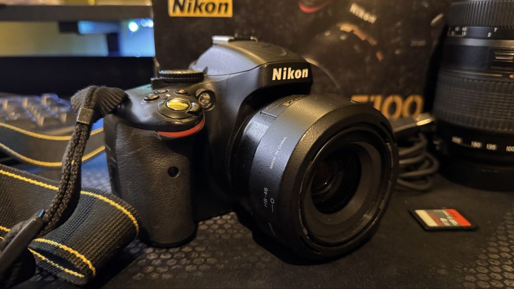 Nikon D5100 +dx35mm+18-55vr+ tamron 55-300 macro
