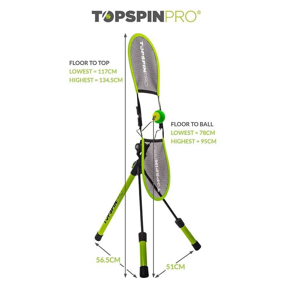Accesoriu antrenament pentru tenis de camp TopSpinPro