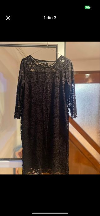 Rochie neagra din dantela