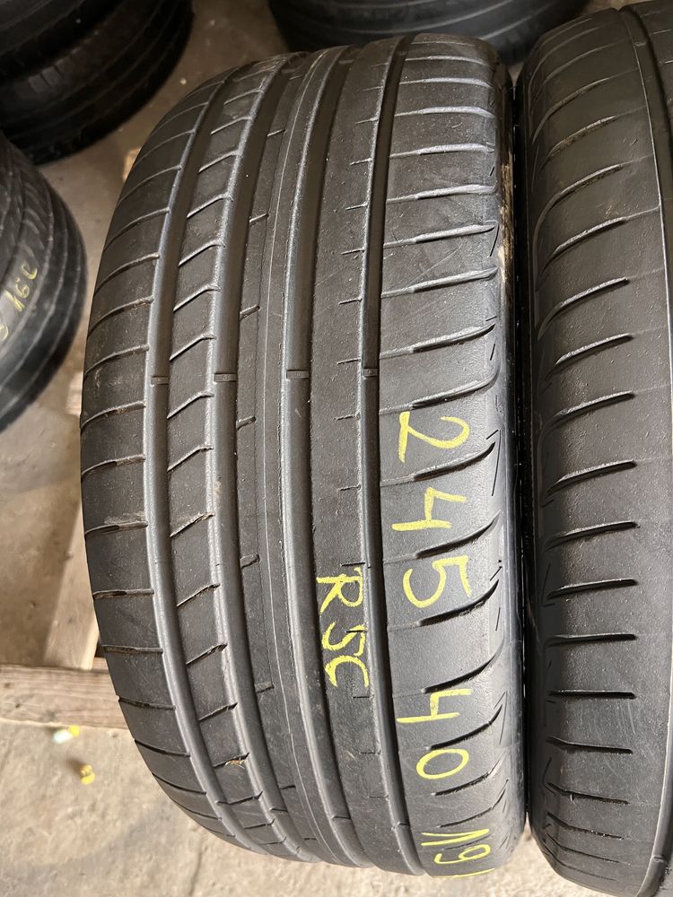 2 anvelope vara 245/40/19 , GoodYear , RunFlat !