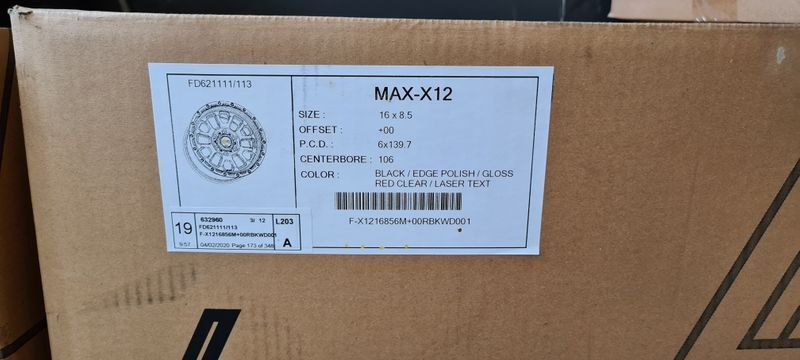 16цола 6x139.7 Toyota Nissan Mitsubishi 6х139.7