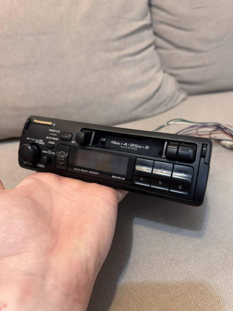 Radio casetofon auto Panasonic D50G (Retro)