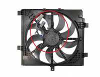 Motor electroventilator radiator NOU Nissan Juke Note Tiida