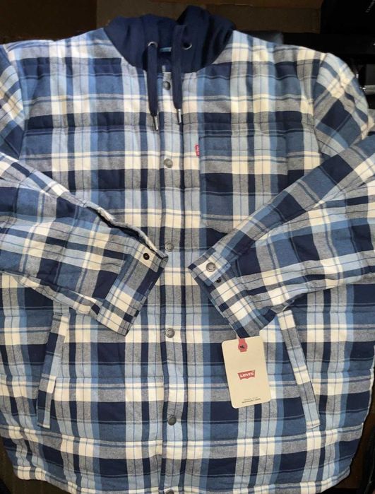 Утепленная куртка-рубашка Levi's. Новая, из США
