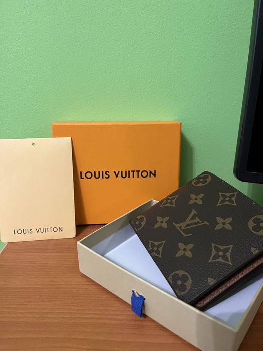 Louis vuitton портфейл кафяв  (lv wallet brown)