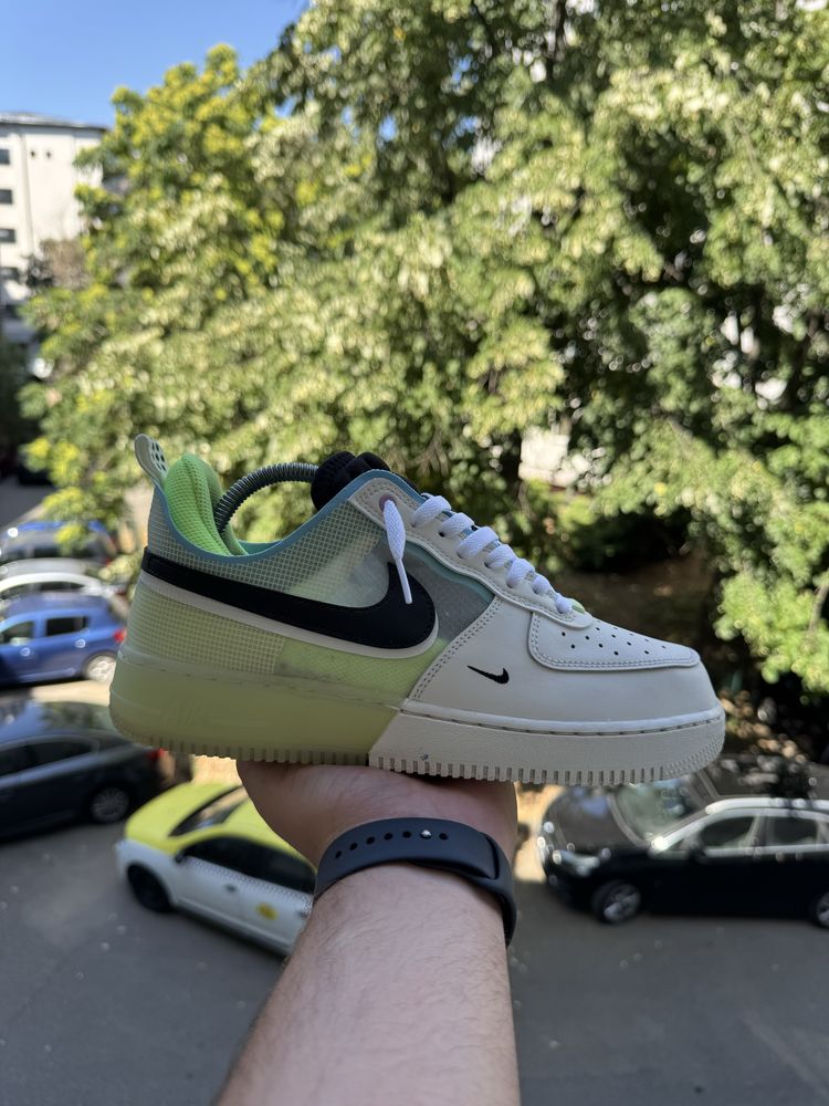 Nike Air Force 1 React Sail Barely Volt