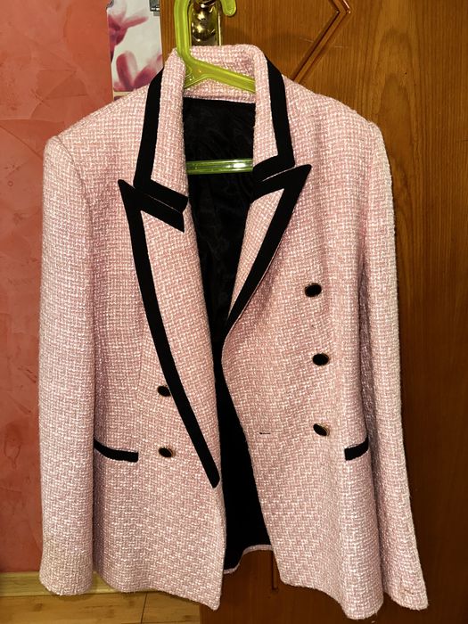 Розово Сако Zara