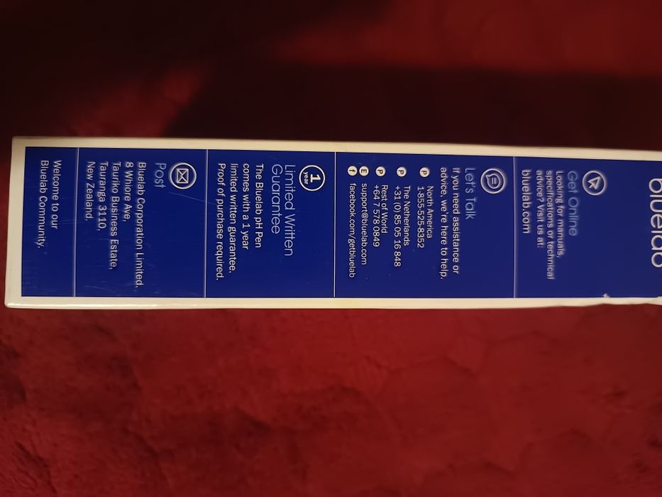 Bluelab pH pen ПХ Метър и термометър