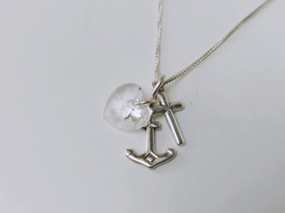 Vechi colier/lant din argint de 925