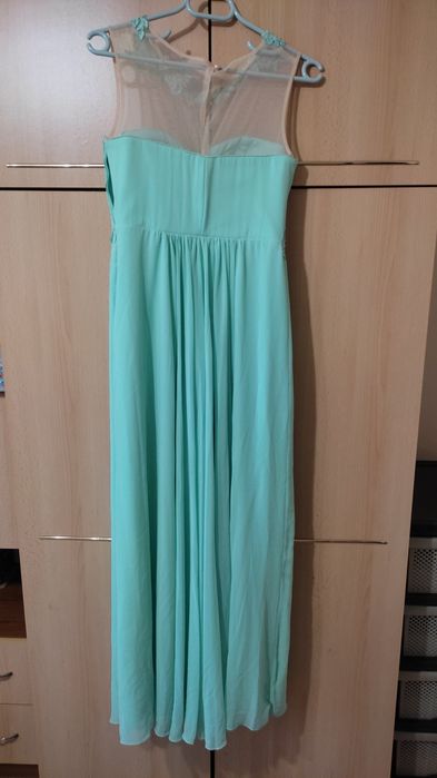 Зелена официална рокля