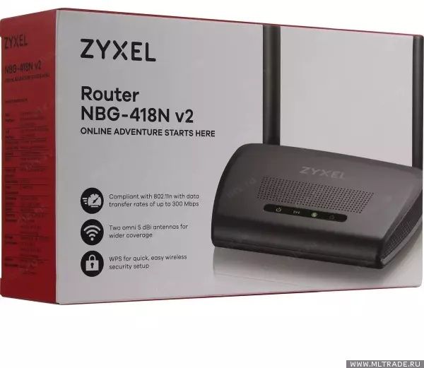 Zyxel NBG-418N v2 Router