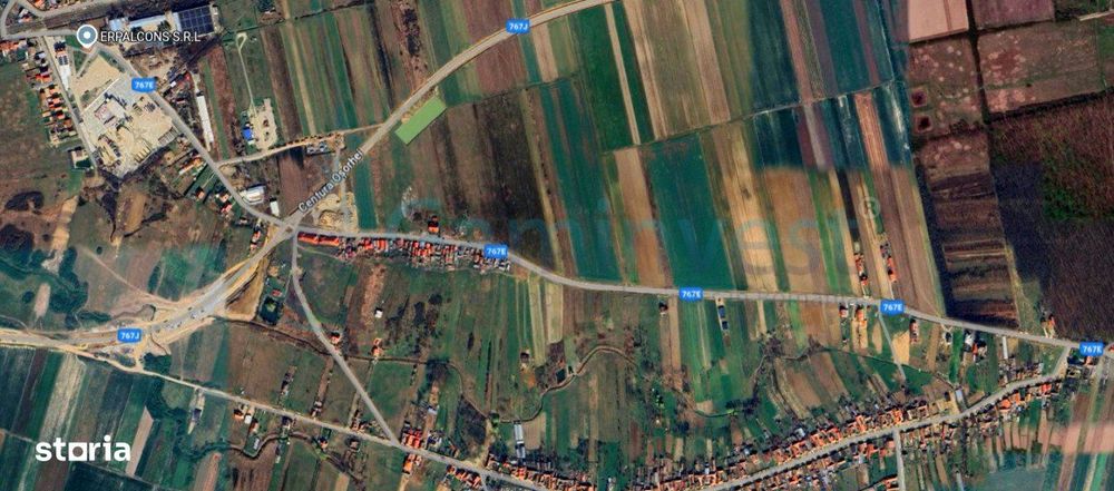 Teren intravilan de vanzare,1 minut de centura Osorhei, Alparea V3818