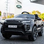 Masinuta electrica Range Rover 140W 12V cu scaun tapitat #Black