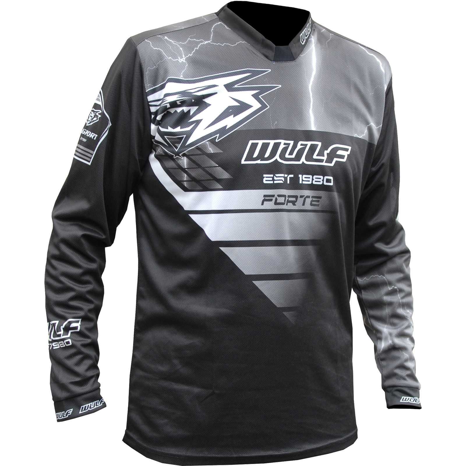 Tricou motocross atv Forte Wulfsport Portocaliu XXXL