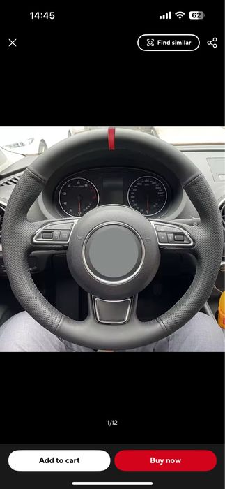 Кожен калъф за шиене за Audi A6 c7