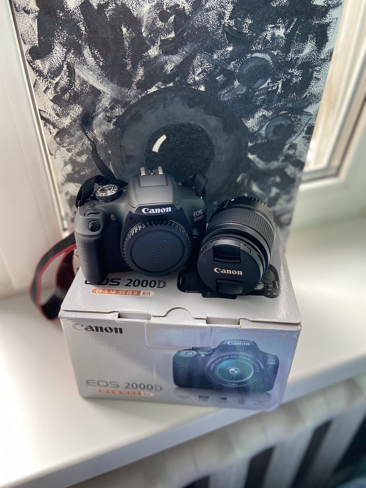 Canon eos 2000D. Новый цифровой фотоаппарат