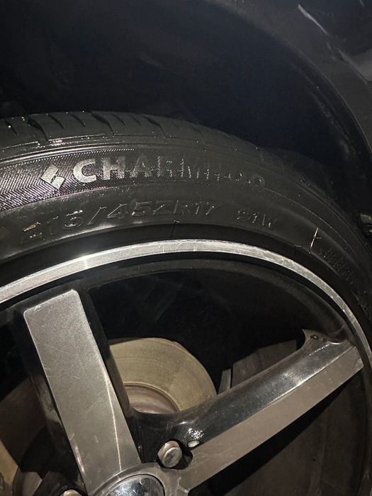 Vossen диска балон состояние зур холатда R17