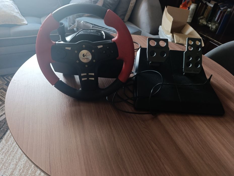 игровой руль Logitech Formula Vibration Feedback Wheel