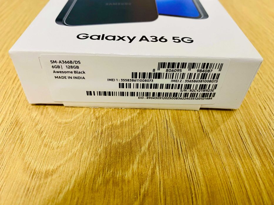 НОВ !!! Samsung Galaxy A36, 6GB RAM, 128GB, 5G, Awesome Graphite
