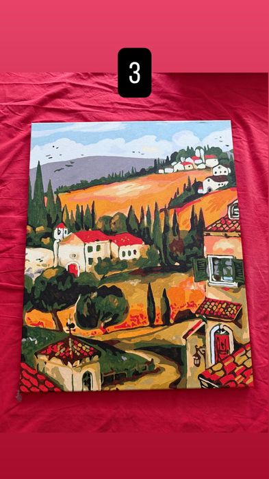 Нарисувани картини по номера