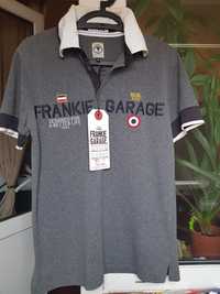 Tricou Frankie Garage Aeronautica guler polo marimea m s