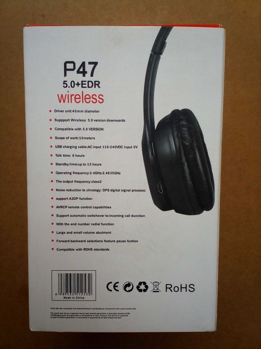 Naushnik P47 Wireless sotiladi