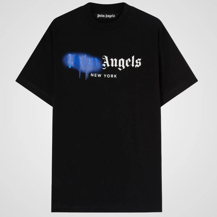 Palm Angels New York Sprayed Logo T-Shirt