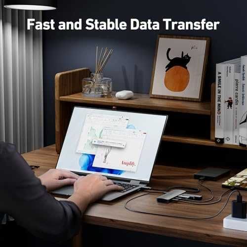 Нов USB-C хъб 10Gbps с 4 порта и 100W захранване за MacBook, iPad