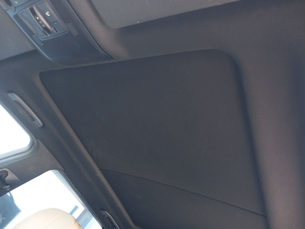 Plafon textil cupola capitonaj negru M cu trapa geam BMW X5 E70 LCI