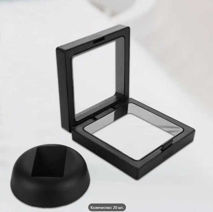 Футляр для памятных выстовочных монет или украшений, насекомых