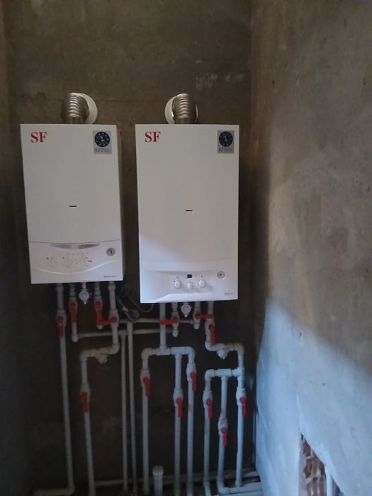 Установка котлов,тёплый пол.