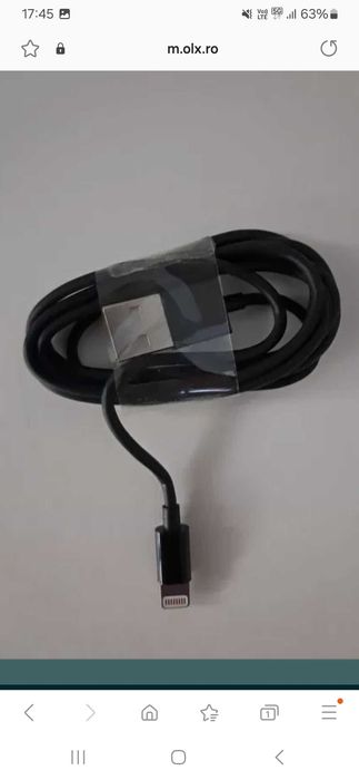 Iphone- cablu incarcare Energizer Nou