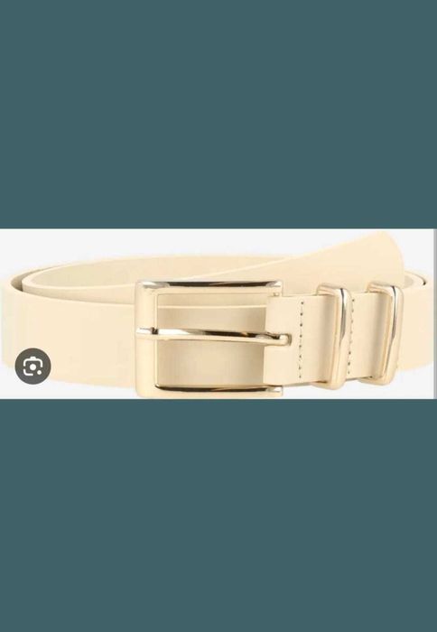 Curea dama din piele naturala bej Dorothy Perkins noua