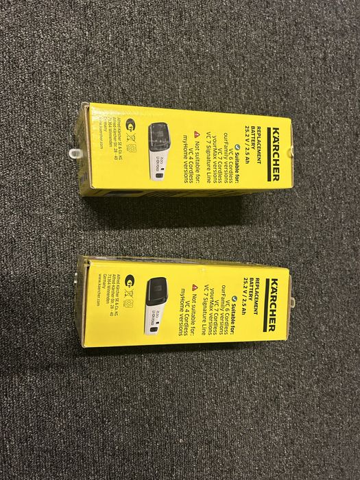 Baterie de schimb KARCHER pentru seria VC6/VC7 noi sigilate