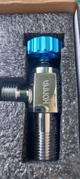 Краны отсекающие , угловые " Konna " оригинал. Вентеля новые в коробке