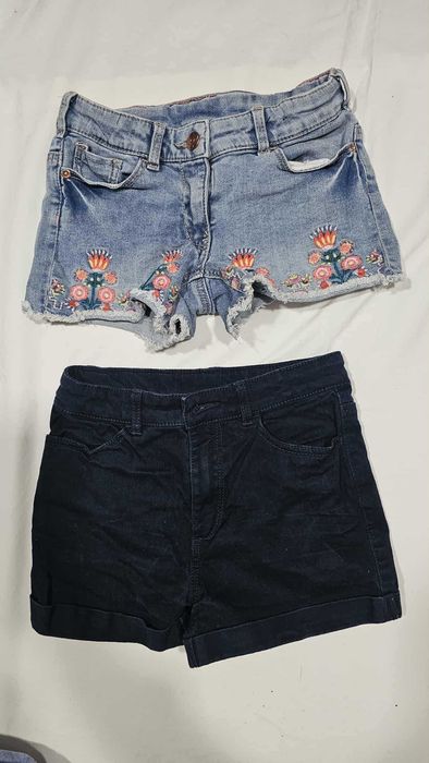 Set doua perechi pantaloni scurti fete 134