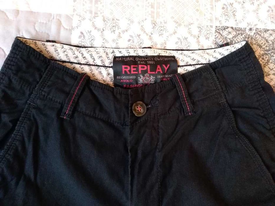 Къси мъжки панталони Replay /Риплей,100% оригинал
