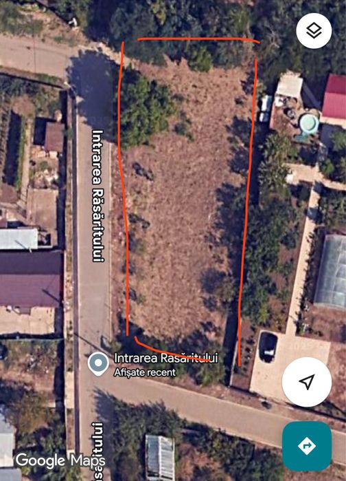 Teren Fundulea intravilan asfalt
