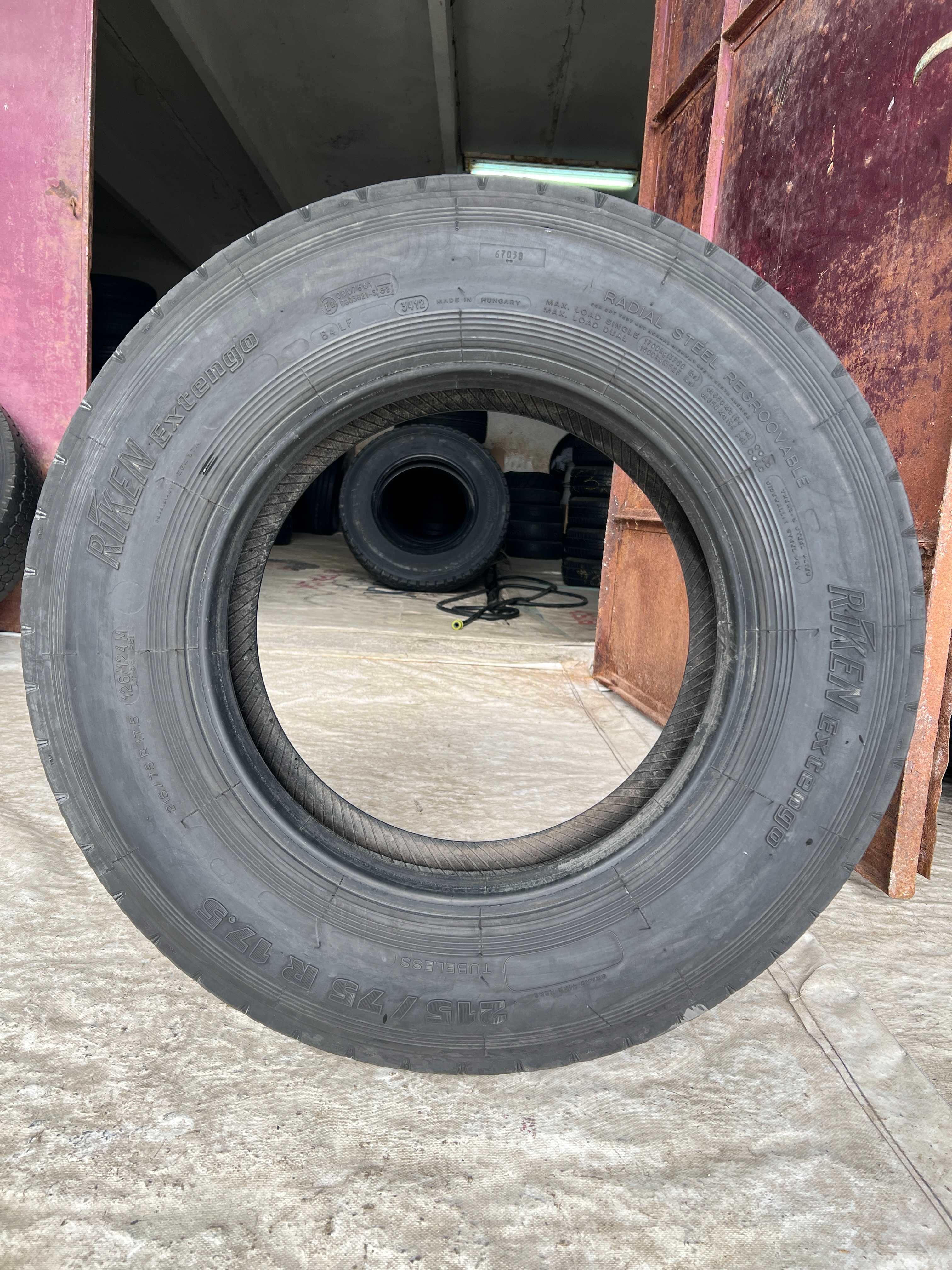 1 тежкотоварна гума 215/75R17.5 Riken Extengo 126/124M M+S Hungary